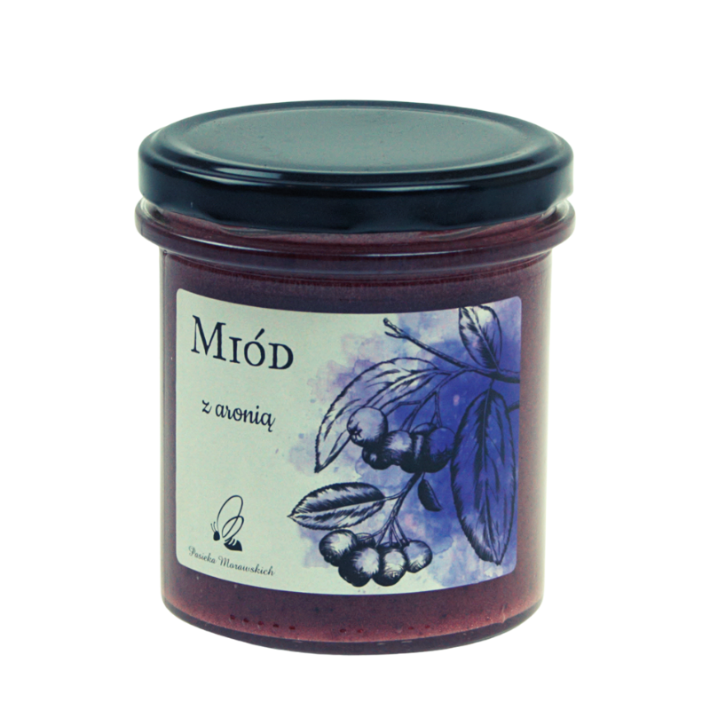 pasieka-morawscy-miod-z-aronia-380-g