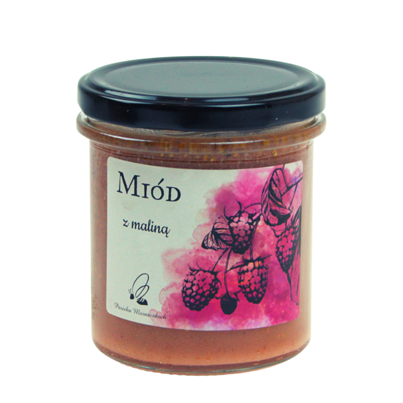 pasieka-morawscy-miod-z-malinami-380-g