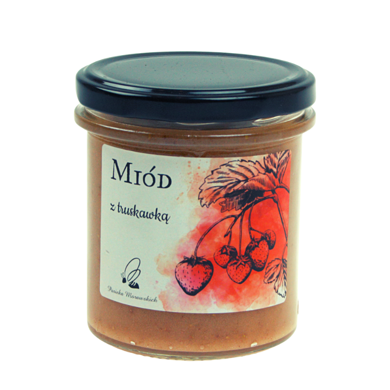 pasieka-morawscy-miod-z-truskawka-380-g