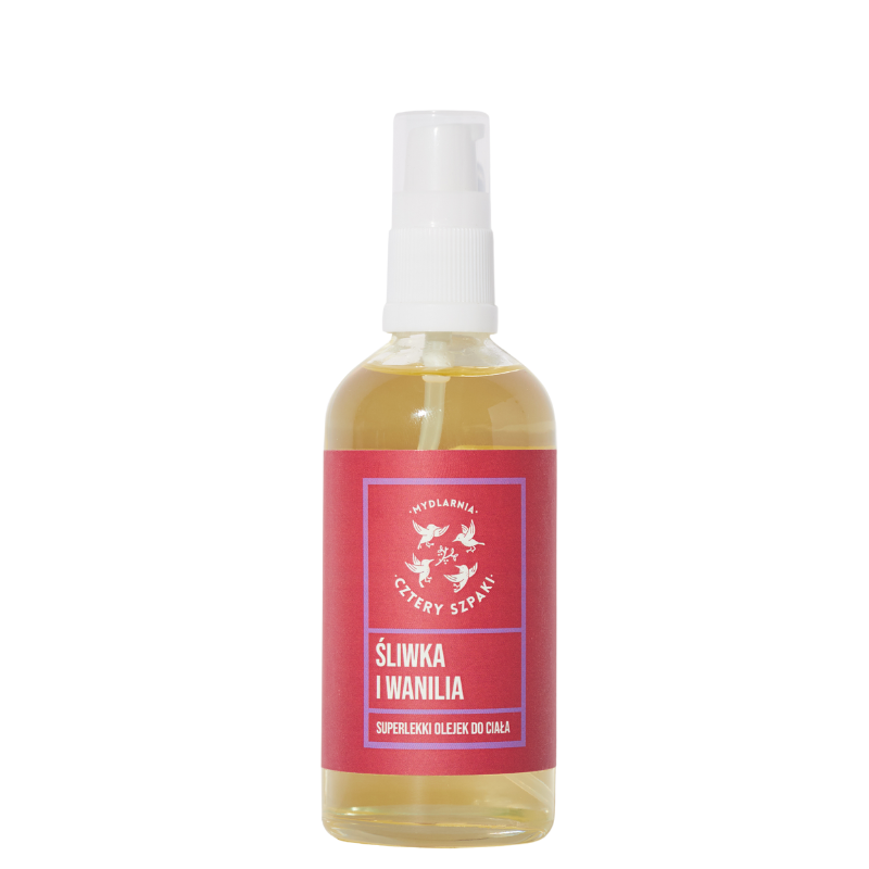 4-szpaki-superlekki-olejek-do-ciala-sliwka-wanilia-100-ml-1