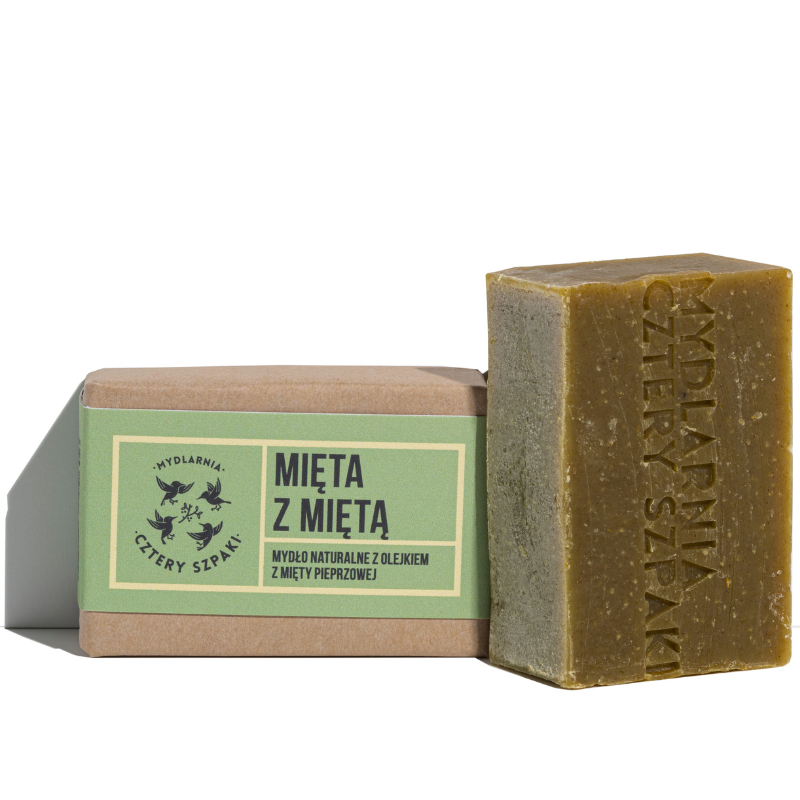 mydlarnia-4-cztery-szpaki-mieta-z-mieta-naturalne-mydlo-w-kostce-chlodzace-energetyzujace-weganskie-recznie-robione-z-olejkiem-mietowym-i-zielonym-jeczmieniem-dla-kazdego-typu-skory-110-g