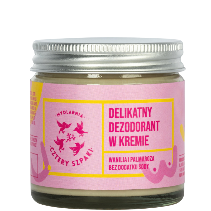 cztery-szpaki-delikatny-dezodorant-w-kremie-badaj-sie-weganski-naturalny-eko-skuteczny-bez-sody-dla-wrazliwej-skory-zapach-wanilia-palmaroza-60-ml