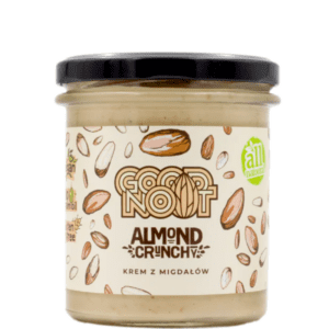 good-noot-krem-z-migdalow-almond-crunchy-300-g-naturalny-weganski-bezglutenowy-prazone-migdaly-zdrowa-przekaska
