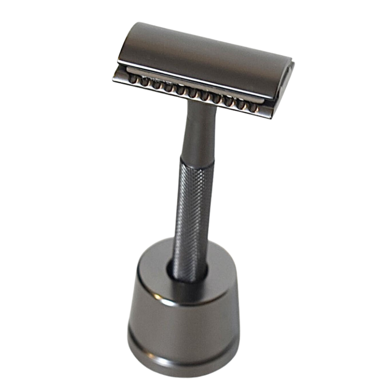 bambaw-metalowa-maszynka-do-golenia-ekologiczna-wielorazowa-maszynka-na-wymienne-ostrza-zero-waste-golenie-dla-mezczyzn-i-kobiet-zero-waste-elegancki-design-astra -czarna