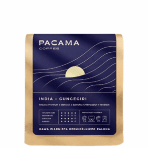 kawa ziarnista India Gungegiri w kraftowej torebce 250g