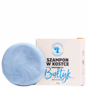 szampon w kostce Bałtyk Bursztynnik z opakowaniem