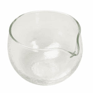 Szklana czarka do matchy typu matchawan – misa do przygotowania herbaty