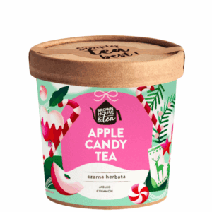 czarna herbata jabłkowo-cynamonowa Apple Candy Brown House & Tea 40 g