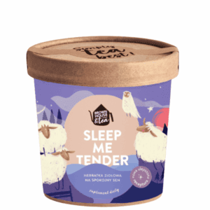 Herbatka ziołowa Sleep Me Tender Brown House & Tea w kartonowym opakowaniu 48 g