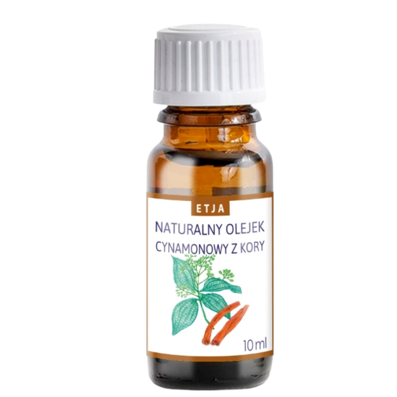 naturalny olejek eteryczny cynamonowy Etja 10 ml do aromaterapii
