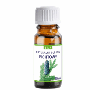 olejek eteryczny pichtowy Etja 10 ml do dyfuzora, inhalacji i kominka aromaterapeutycznego