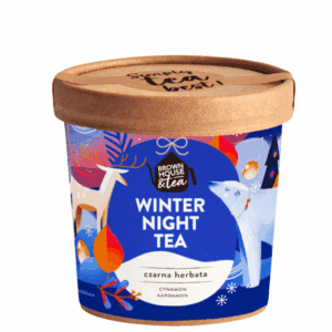 czarna herbata z cynamonem i kardamonem Brown House & Tea – opakowanie 40 g
